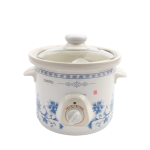 Mini Slow Cooker Mechanical/Smart Timer Stewing Soup Porridge Pot Ceramic Linner Food Cooking Maker 2