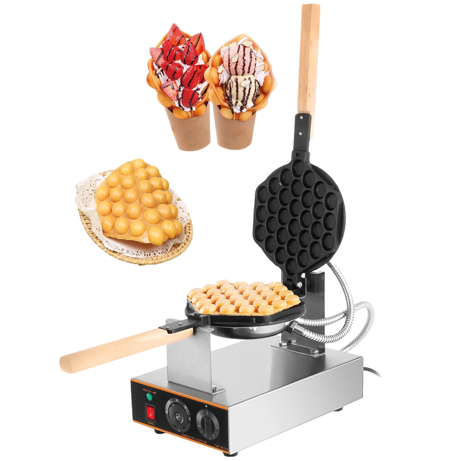Egg Bubble Waffle Maker 1400W Commercial Electric Nonstick Cake Baking Pan Eggettes Puff Home Kitchen Cooking Appliance Egg Bubble Waffle Maker 1400W Commercial Electric Nonstick Cake Baking Pan Eggettes Puff Home Kitchen Cooking Appliance