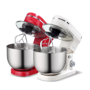5L Electric Kitchen Food Stand Mixer Stainless Steel Bowl 6 Speed Cream Egg Whisk Whip Dough Kneading Food Mixer