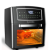 Smart Air Fryer Oven Toaster Rotisserie and Dehydrator With LED Digital Touch Screen Convection Air Fryer Oven