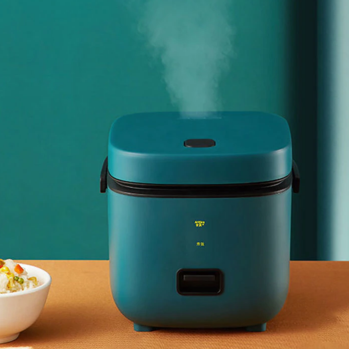 Mini Rice Cooker Multi-function Single Electric Rice Cooker Non-Stick Household Small Cooking Machine Make Porridge Soup EU Mini Rice Cooker Multi-function Single Electric Rice Cooker Non-Stick Household Small Cooking Machine Make Porridge Soup EU