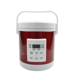 Mini rice cooker 1.6L car trucks electric soup porridge cooking machine food steamer warmer fast heating lunch box