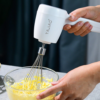Wireless Portable Electric Food Mixer Hand Blender 5 Speeds High Power Dough Blender Egg Beater Hand Mixer