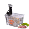 Stainless Steel Sous Vide Rack and 11L Sous Vide Cooker Containers Sets Detachable Dividers Separator for Immersion Circulators