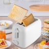 Bread Toaste With Removable Crumb Tray Toasters Cooking Appliances Home 6 Operating Modes 2 Slices Mini Auto Breakfast Toaster